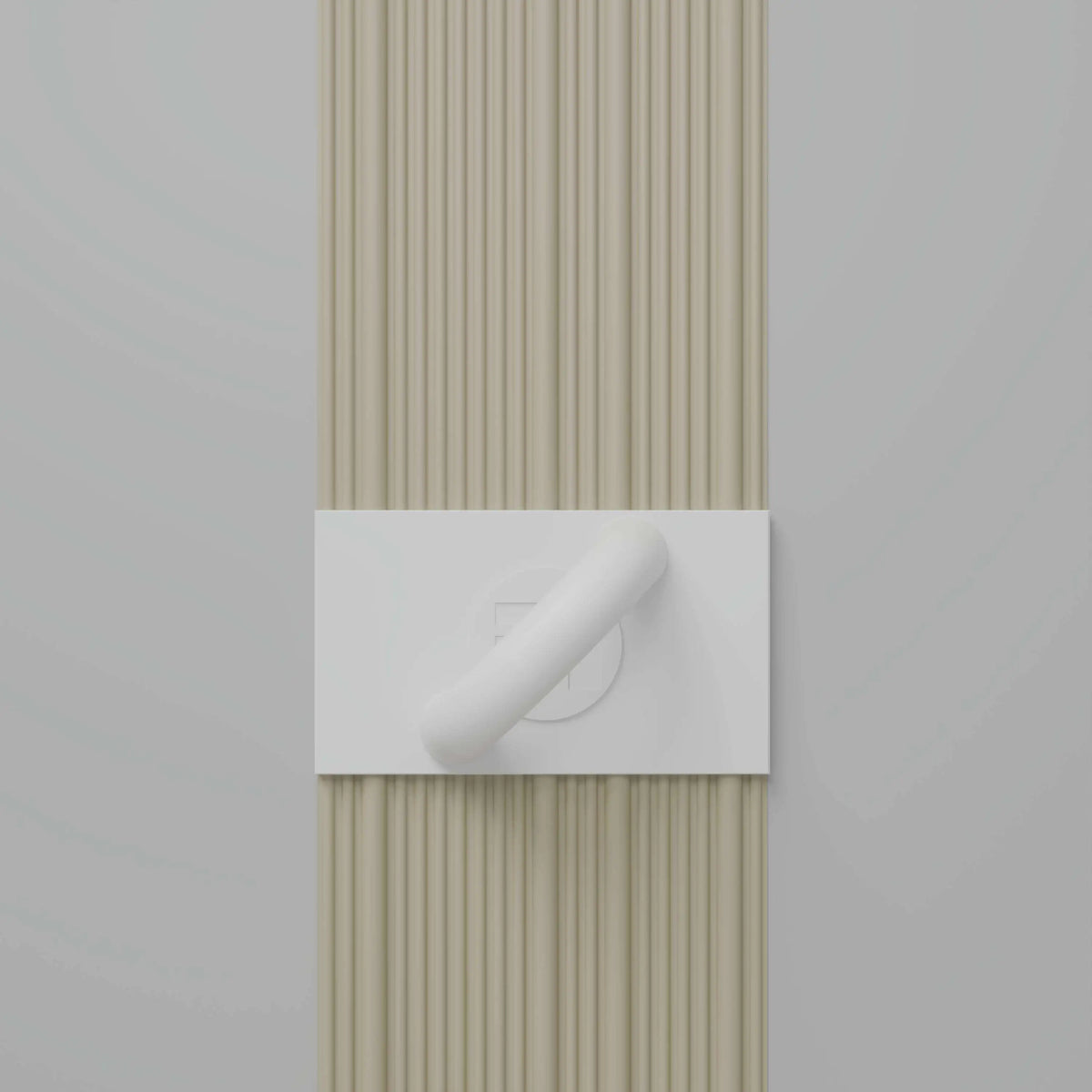 Meoded Fluted Raked White Float