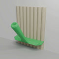 Meoded Fluted Green Basic